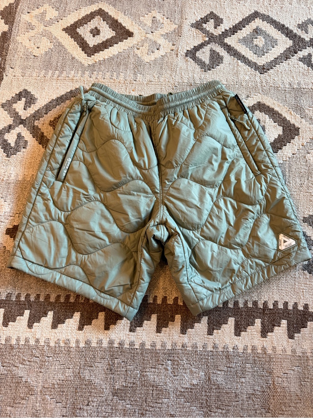 Brand new Palace Pertex Quilter shorts size M